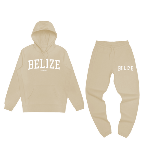 Team Belize Sweat Suit Beige
