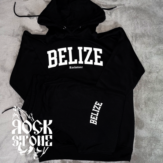 Team Belize Sweat Suit Black