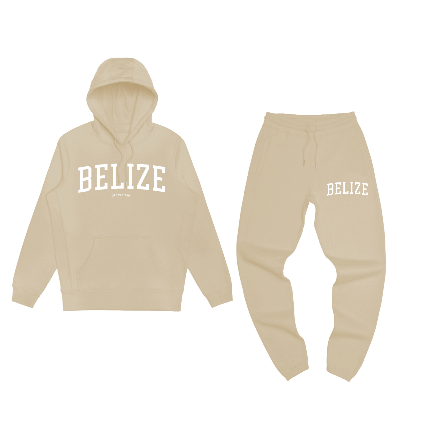 Team Belize Sweat Suit Beige